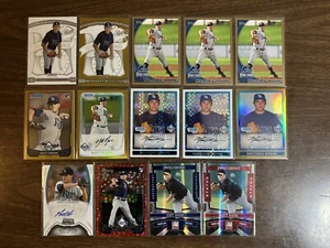 Matthew Moore Bowman Chrome Sterling Topps Blue Gold Ref Auto RC Lot (14) - Bild 1 von 3