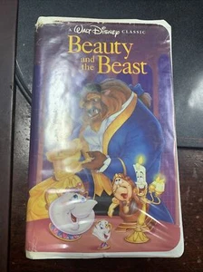 Walt Disney Black Diamond Classic VHS Video Tape Movie Beauty And The Beast 1992 - Picture 1 of 8