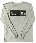 The Office Mens Gray Long Sleeve Graphic T-Shirt Size L