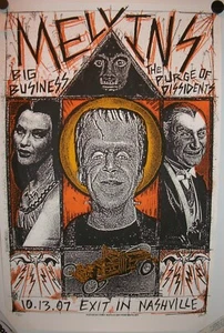 2007 Munsters Melvins Original Concert Poster Nashville EXIT/IN - Picture 1 of 10