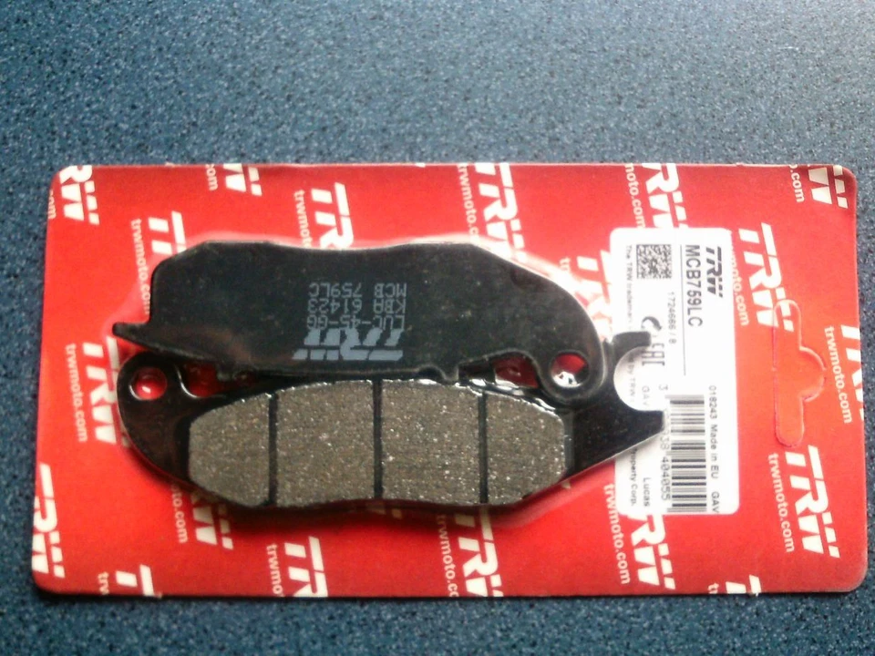 AJS CR3 125 Regal Raptor Bremsbeläge Bremsklotz Satz vorn Lucas TRW MCB 759 - Bild 1 von 1