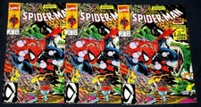 SPIDER-MAN #4 (NM) 3 Copies! Todd McFarlane Art! LIZARD Appearance! Marvel 1990