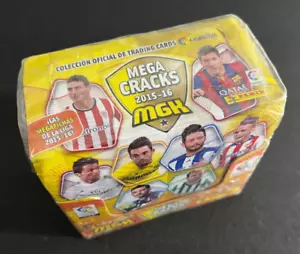 Panini Mega cracks Box Liga Cards Futbol 2015/16 50 Pack look for Messi Ronaldo - Picture 1 of 7