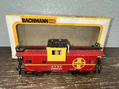 Bachmann Caboose HO Santa Fe Wide Vision ATSF Assembled 999538 Knuckles - Image 1 of 4