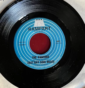 East Bay Soul Brass Rampart 45 rpm The Panther b/w Let's Go ....... - Picture 1 of 2