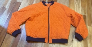 CHAQUETA BOMBER BLAZE NARANJA VINTAGE GAP PARA HOMBRE XL ACOLCHADA CREMALLERA - Imagen 1 de 11