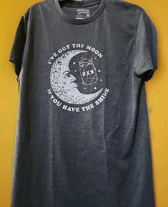 American Highway grau We Got The Moon If You Have The Shine Shirt Medium CR10 - Bild 1 von 5