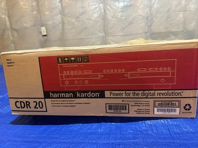 Harman Kardon CDR 20 Dual CD Player Recorder with Remote & Manual - Working-ish - Image 1 of 4