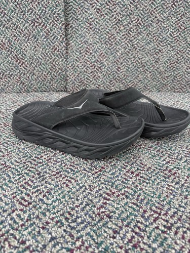 Sandali Hoka One One Ora recupero perizoma nero comodi slide donna taglia 8