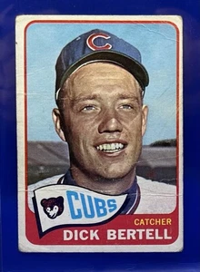 1965 Topps #27 Dick Bertell Chicago Cubs - Bild 1 von 2