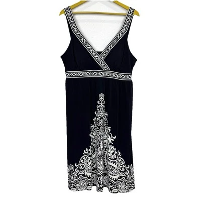 Vestido Babydoll Vintage Y2K Para Mujer Adornado Talla L Cachemira Cachichemira Boho Años 90 Foto 1 de 4