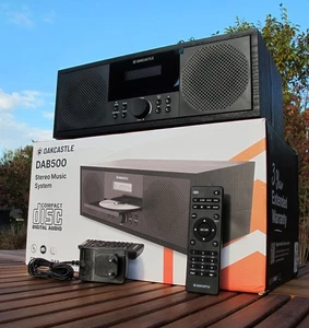 OAKCASTLE DAB500 DAB+ FM Digitalradio, CD , USB, Bluetooth, Fernb., WIE NEU, OVP - Bild 1 von 10