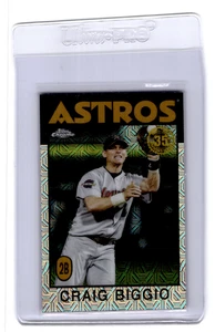Craig Biggio 2021 Topps Baseball  1986 Silver Pack #86TC-56  Houston Astros - Picture 1 of 2