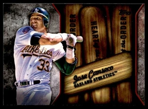 2015 Topps Heart of the Order Jose Canseco Oakland Athletics #HOR-5 - Picture 1 of 2
