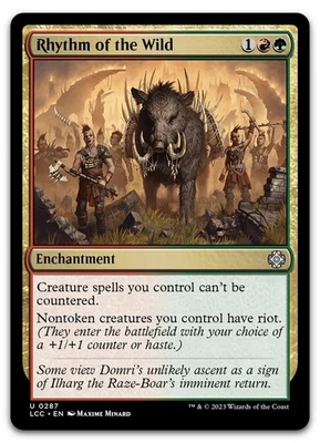 Rhythm of the Wild #287 (NM) Lost Caverns of Ixalan LCC Magic MTG - Image 1 of 2