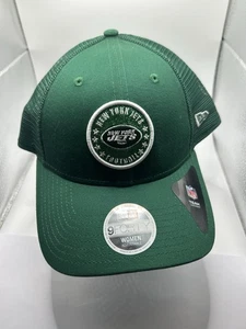 NEW YORK JETS Women’s CAP HAT NEW ERA LOGO 9FORTY 940 ADJUSTABLE STRAPBACK - Picture 1 of 5