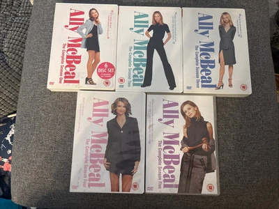 Ally McBeal The Complete DVD Collection Series 1 - 5 Region 2 PAL DVD - Image 1 of 3