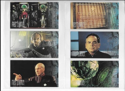 Skybox STAR TREK FIRST CONTACT complete base set, insert sets & posters - Image 1 of 4