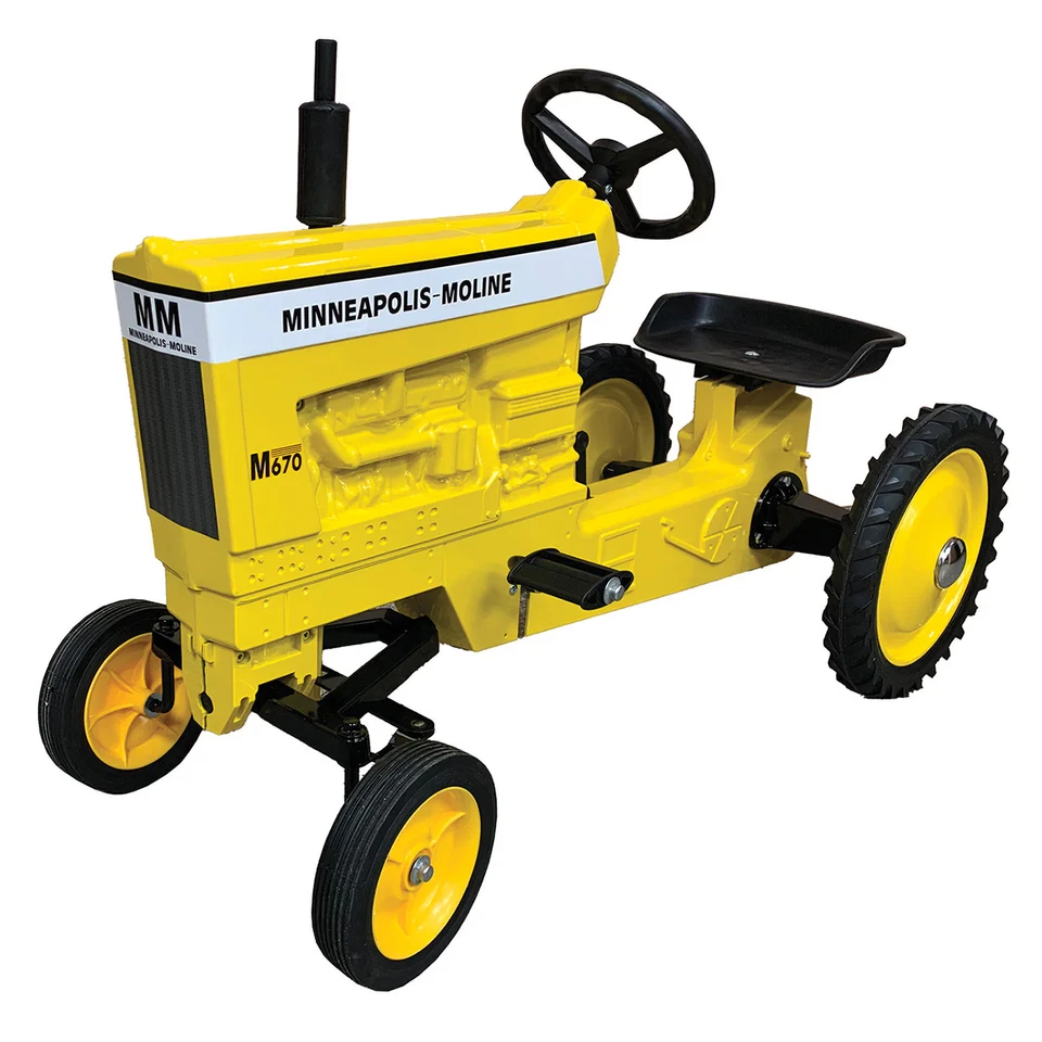 Minneapolis Moline M670 Diecast Wide Front Pedal Tractor by Scale Models NIB! - Image 1 of 1