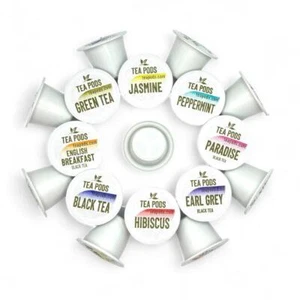 Variety pack of tea pods Nespresso OriginalLine compatible - 18 capsules, 7 flav - Picture 1 of 7