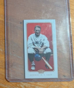 2010 Topps 206 Mini Piedmont #182 Lou Gehrig Yankees - Picture 1 of 2