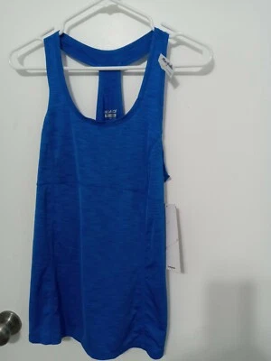 Camiseta sin mangas Head Dri-Motion Athletic Racerback. Directoire Blue Foto 1 de 4