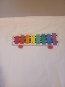 Vintage Fisher Price Pull a Tune Xylophone No Sticks - Picture 1 of 3