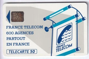 VARIETE TELECARTE LOGO .. 50U Te39 SC6 RECTIFIE PE/GE DECALE ?/25234 TBE C.210€ - Imagen 1 de 2