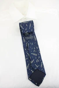 CREATIV FASHION Corbata Para Hombre Talla Única Seda Pura Puntiaguda Patrón Música Tema - Imagen 1 de 8