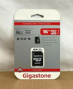 Gigastone Prime 32GB Micro Secure Digital Card GS-2IN1600X16GB-R ✅❤️️✅❤️ - Picture 1 of 2