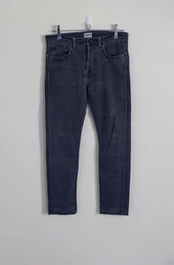 Edwin ED-80 Jeans W32 L30 schmal konisch grau Denim Knopfleiste Herren Qualität - Bild 1 von 13