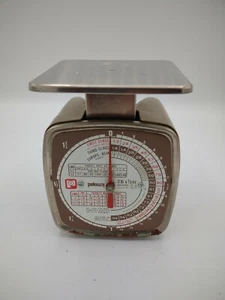 Vintage Pelouze 1977 Model Z2 Postal Scale 2 Lbs x 1/2 oz NICE weight retro - Picture 1 of 7
