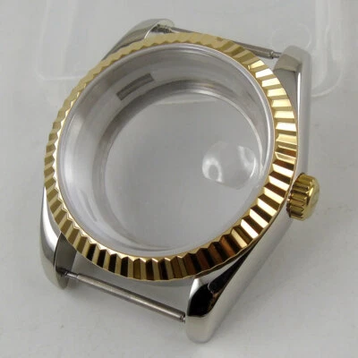 36mm 316L steel sapphire glass automatic Watch Case fit ETA 2824 2836 MOVEMENT - Image 1 of 4