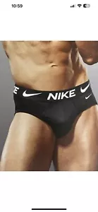 SLIP UOMO NIKE INTIMO dri fit essenziale micro (CONFEZIONE DA 3) NERO BIANCO s m L - Foto 1 di 2