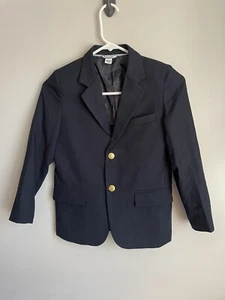 Boy's Size 7 Kitestrings Navy Blue Blazer Suit Jacket Sports Coat - Picture 1 of 2