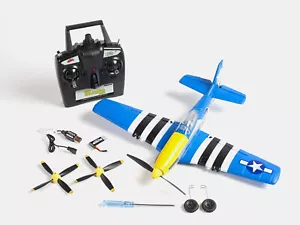 Rage RC P-51D Mustang Micro RTF Airplane w/ Pilot Assist PASS RGRA1300V2 - Picture 1 of 1