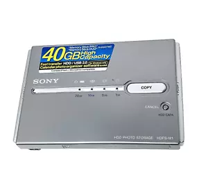Vintage Sony 40GB HDD Photo Storage Unit HDPS-M1 - Unit Only - PARTS/REPAIR - Afbeelding 1 van 7