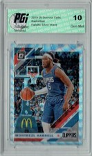 Montrezl Harrell 2019 Optic #40 Fanatics Rare Silver Wave SP Card PGI 10