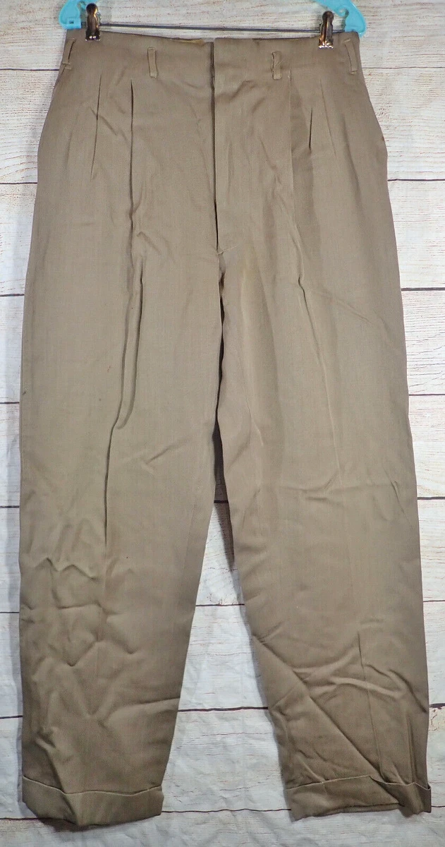 Gabardine Vintage Pants for Men for sale - eBay