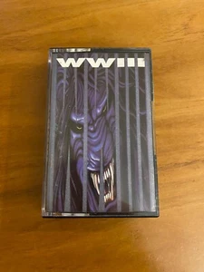 WWIII - 1990 Debut Cassette Tape 1st US Issue Heavy Metal Hair Thrash Death Vtg - Picture 1 of 7