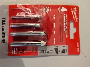 Milwaukee Glass and Tile Drill Bit Set - 4 Piece (48-20-8988) - Picture 1 of 1