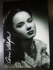 ANN BLYTH Authentic Hand Signed Autograph 4X6 Photo - FAMOUS BEAUTIFUL ACTRESS