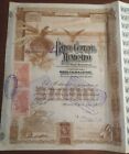 Mexico 1903 Blueberry Banco Central Mexicano $ 1000 Pesos Coupons Bond Revenues