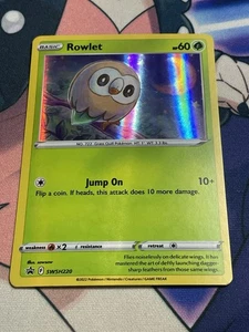 Rowlet SWSH220 SWSH: Sword & Shield Promo Cards Holo - Picture 1 of 10