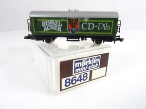 Vagón de cerveza Märklin 8648 Dinkelacker CD Pils muy buen estado con embalaje - Imagen 1 de 2