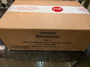 Sealed Case of Kamigawa Neon Dynasty Bundles - Picture 1 of 4