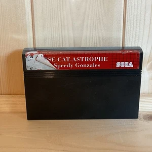 Cheese Cat Astrophe Starring Speedy Gonzales Sega Master System Game Cart Only - Picture 1 of 24