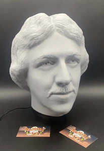 Larry Bird Bust Headphone Stand - NBA Celtics PC Holder - Paintable Bust Gift - Picture 1 of 6
