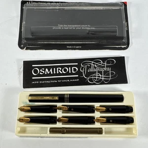 Osmiroid Master Kalligraphie Set 6 Federn Brunnen gebraucht - Bild 1 von 8