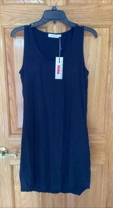 Mododoc Women’s Size Medium Black Sleeveless Casual Tank Dress ZP-5584R - Picture 1 of 3